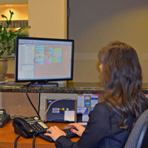 Photo-showing-patient-scheduling-system-screen