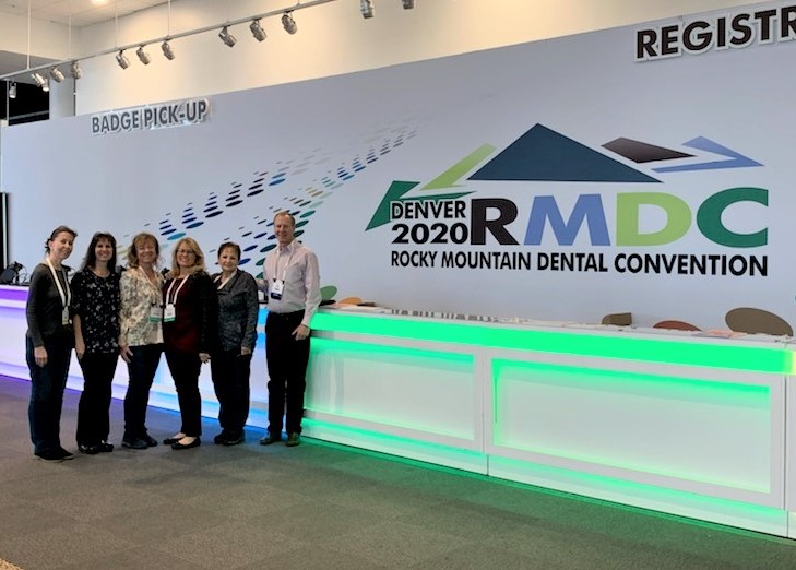 Dr. Albers and staff at RMDC